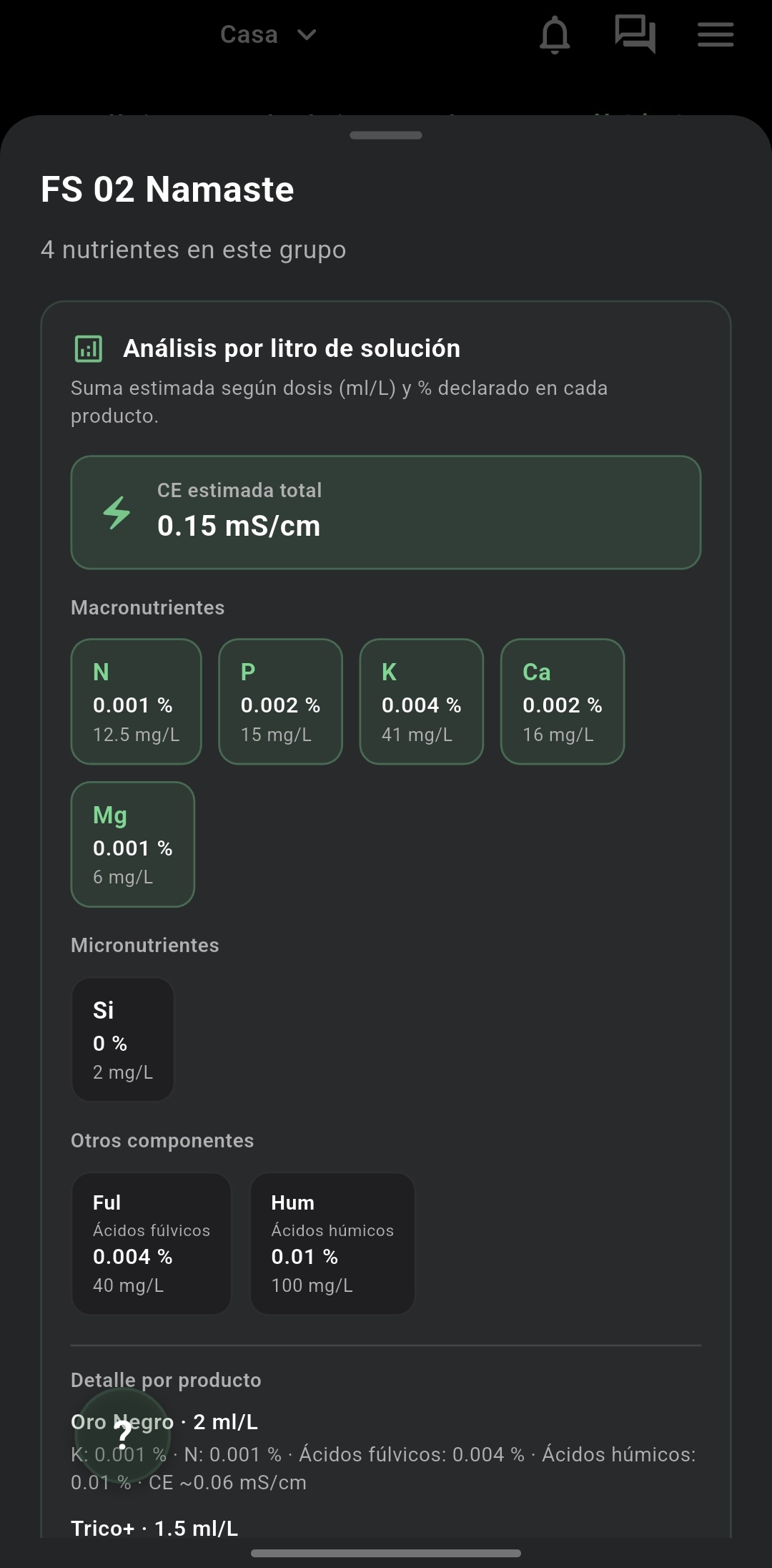 GrowFlow App Mobile Riego